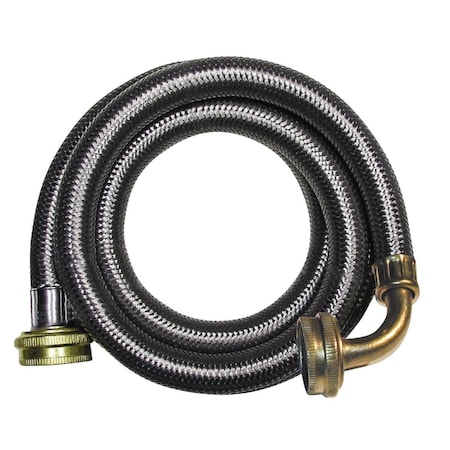 B & K 5 Ft. Stainless Steel 125 psi Washing Machine Hose 496-212EL